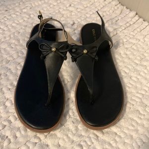 Black Cole Haan sandals